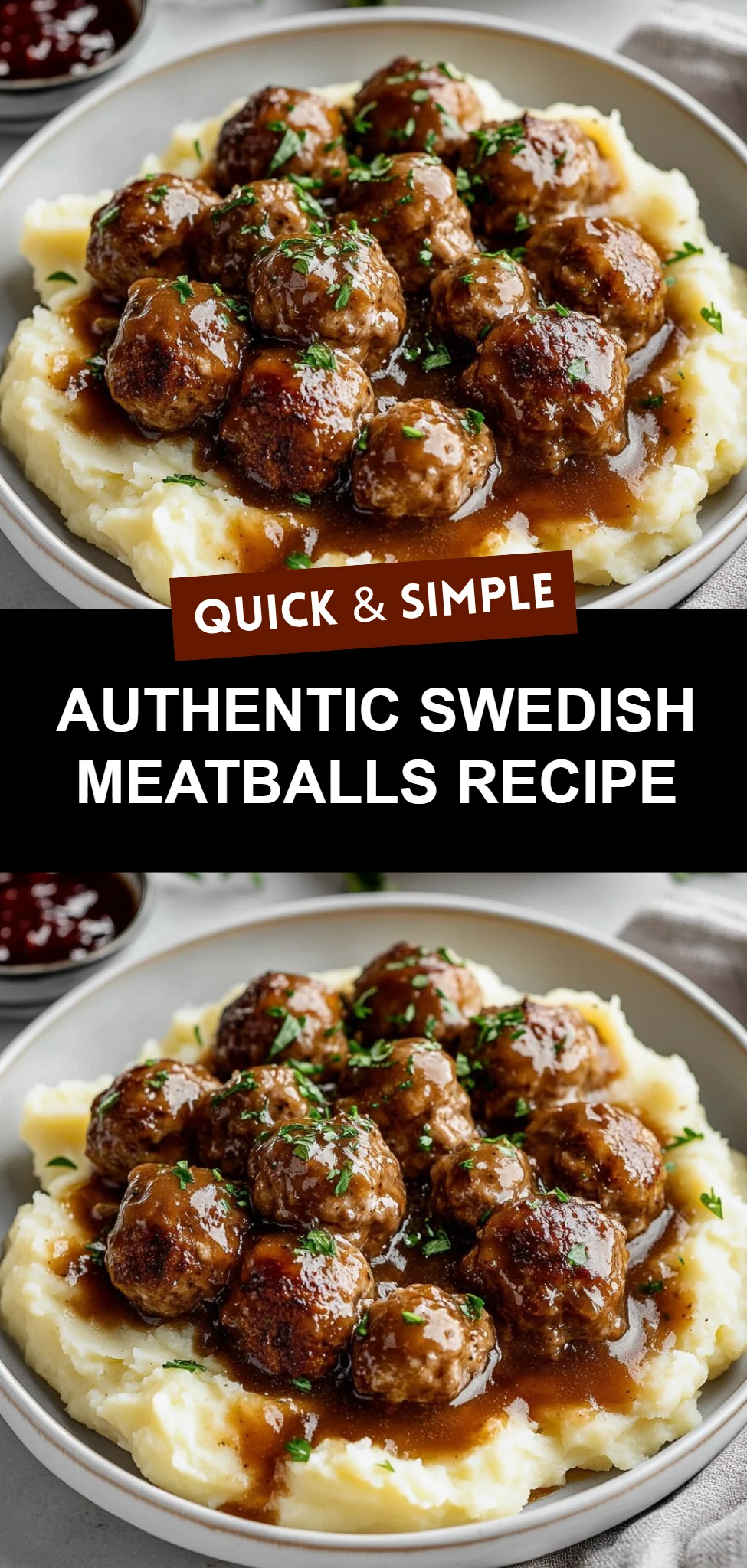 Authentic Swedish Meatballs Recipe
