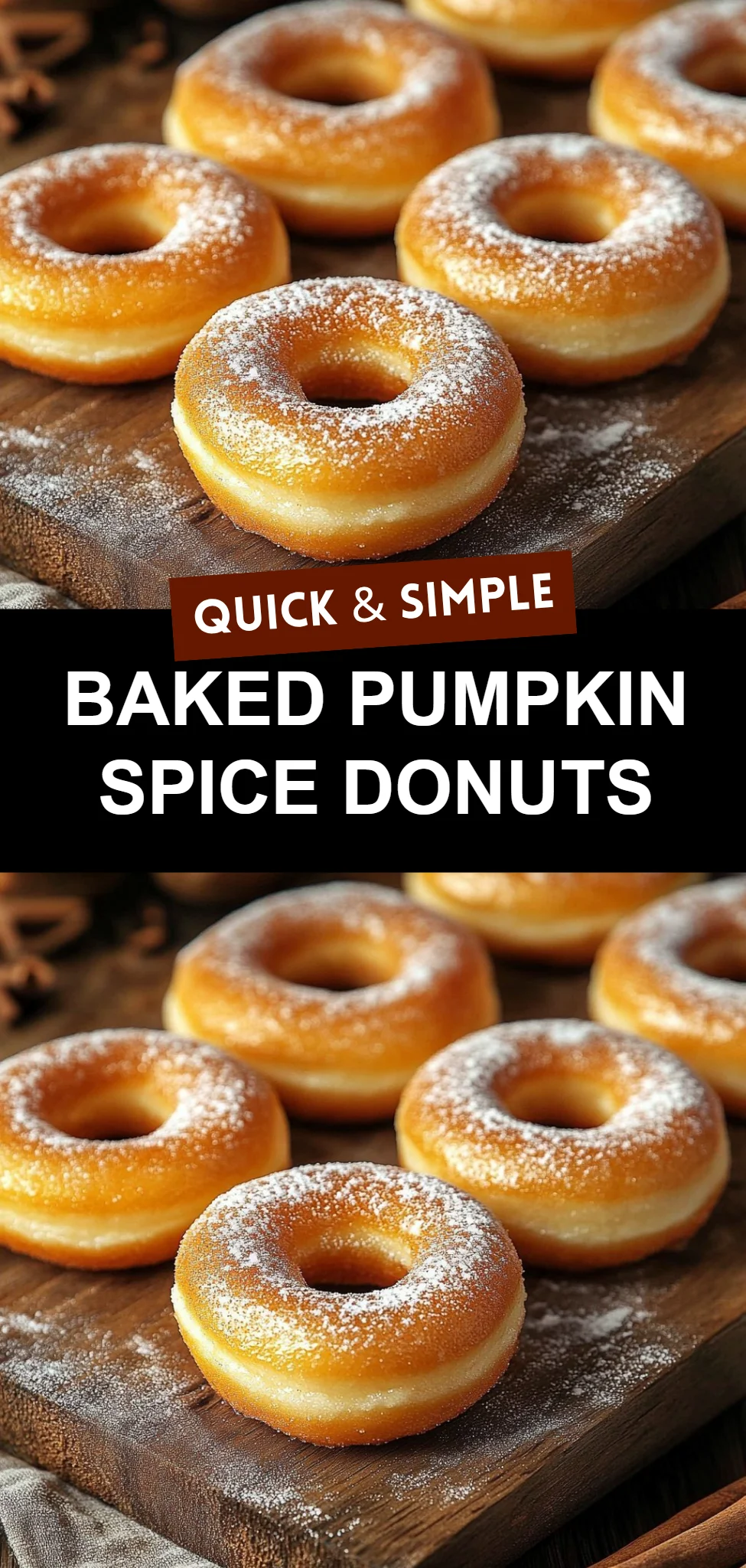 Baked Pumpkin Spice Donuts