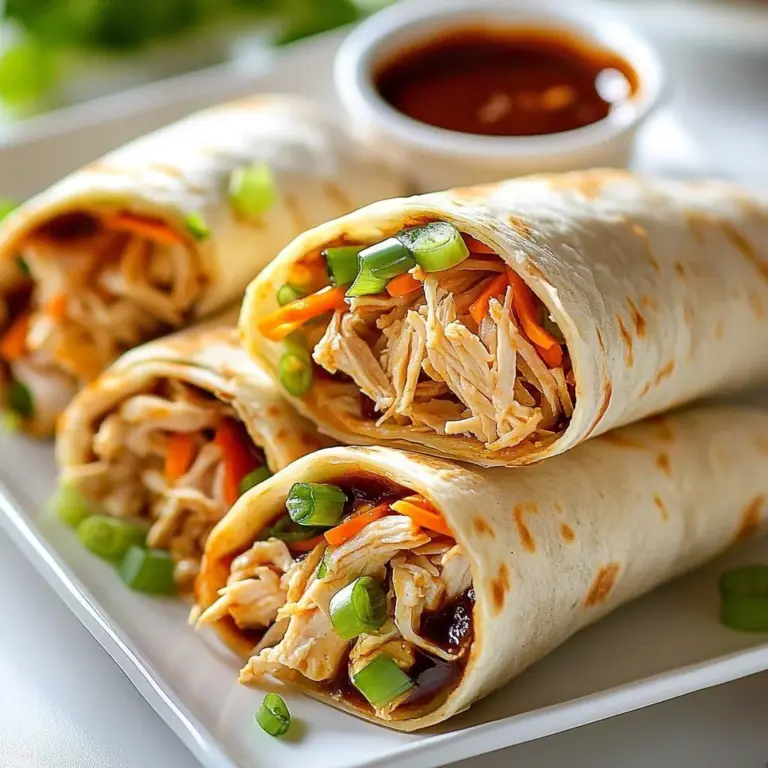 Barbecue chicken slaw wraps with fresh vegetables in a tortilla