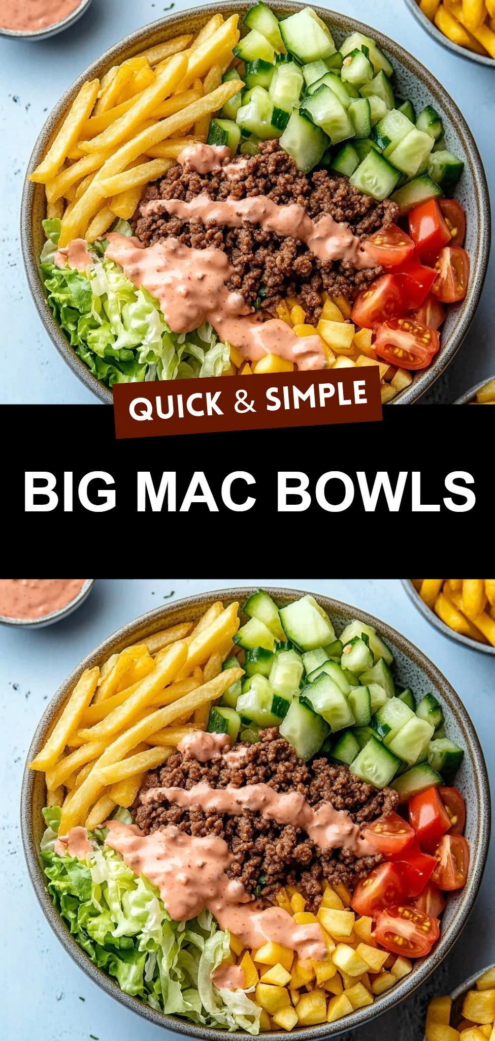 Big Mac Bowls
