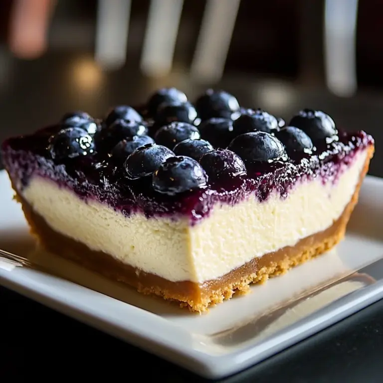 Delicious Blueberry Cottage Cheese Breakfast Casserole served in a baking dish