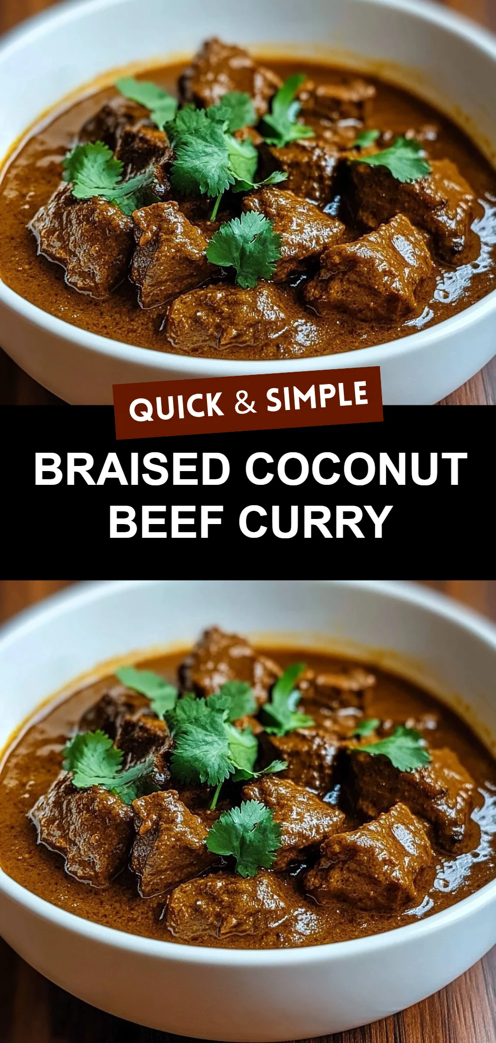 Braised Coconut Beef Curry