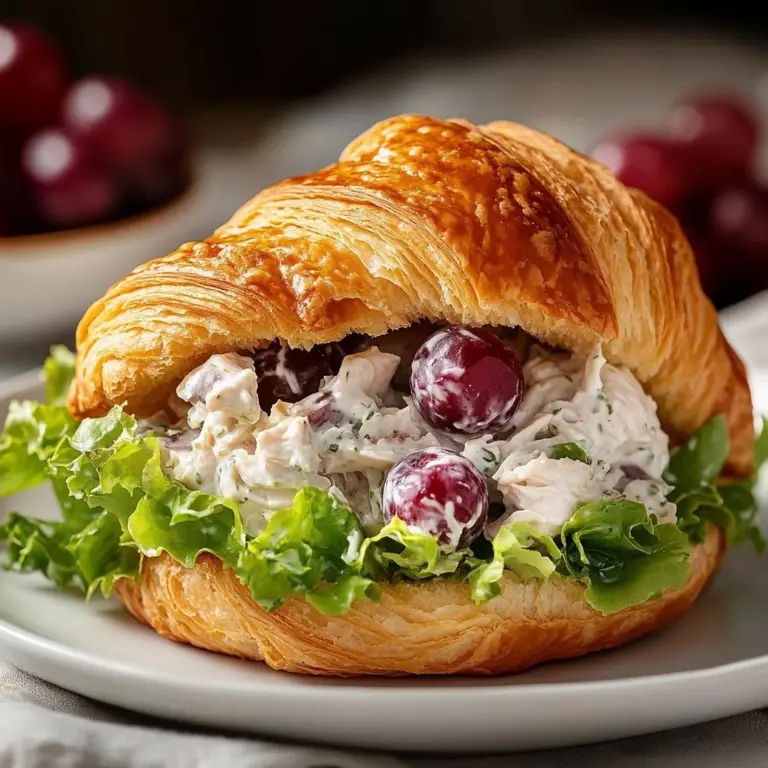 Delicious chicken salad with apples and grapes served in a bowl