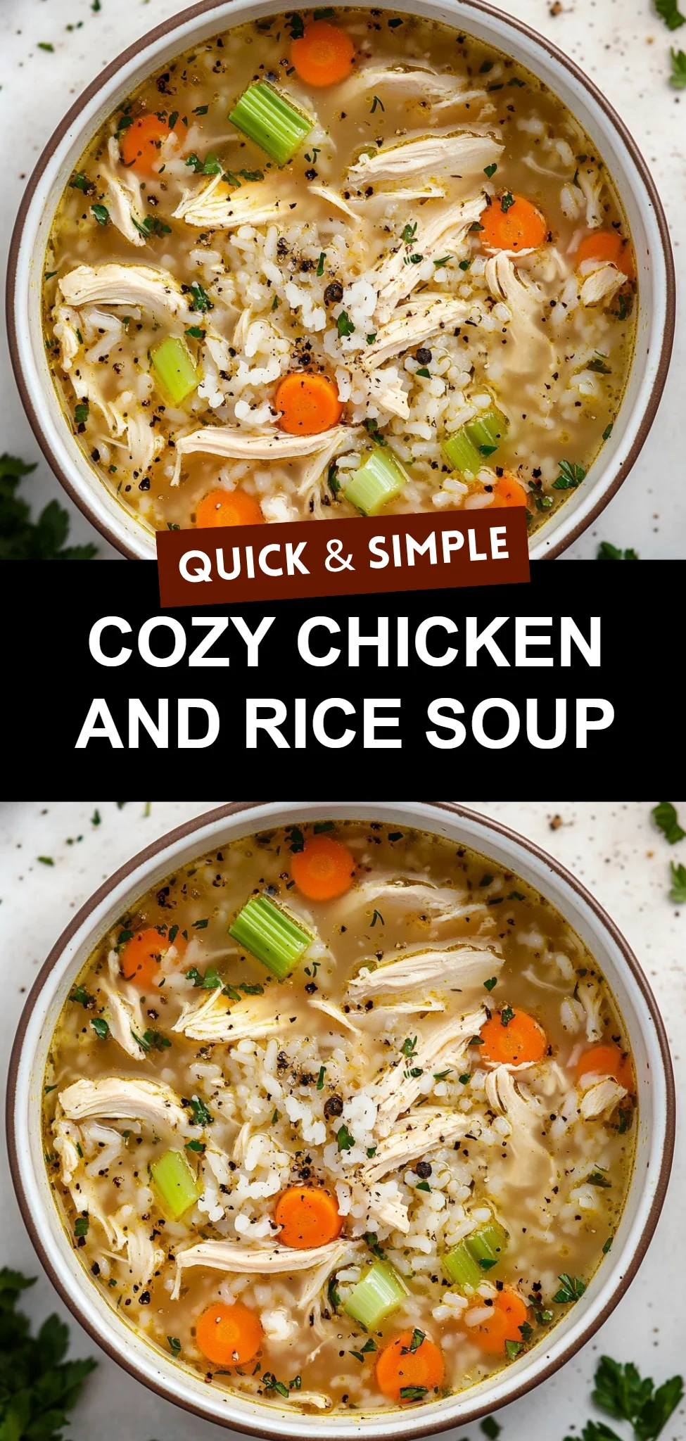 Cozy Chicken and Rice Soup