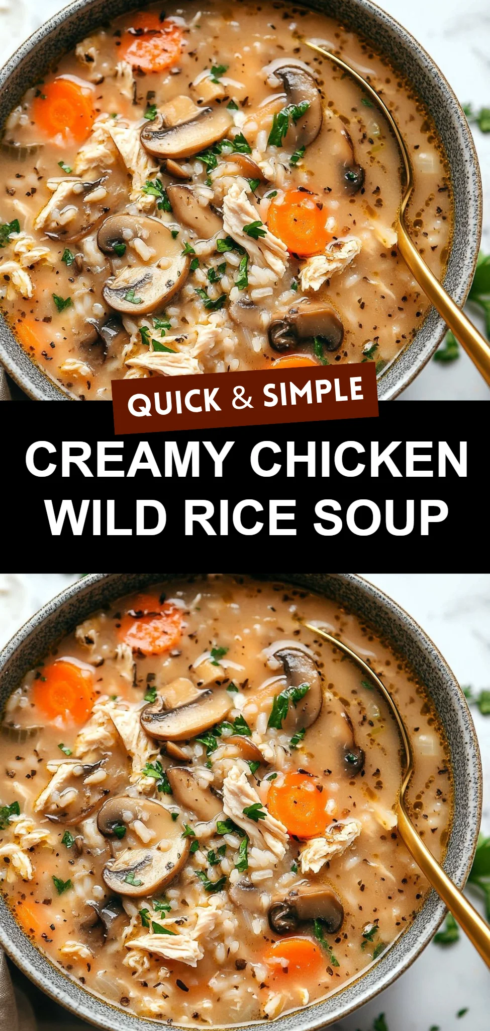 Creamy Chicken Wild Rice Soup