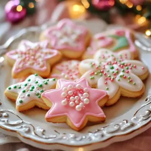 Creamy glaze on sugar cookies for decorating and enhancing flavor