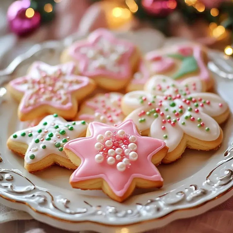 Creamy glaze on sugar cookies for decorating and enhancing flavor