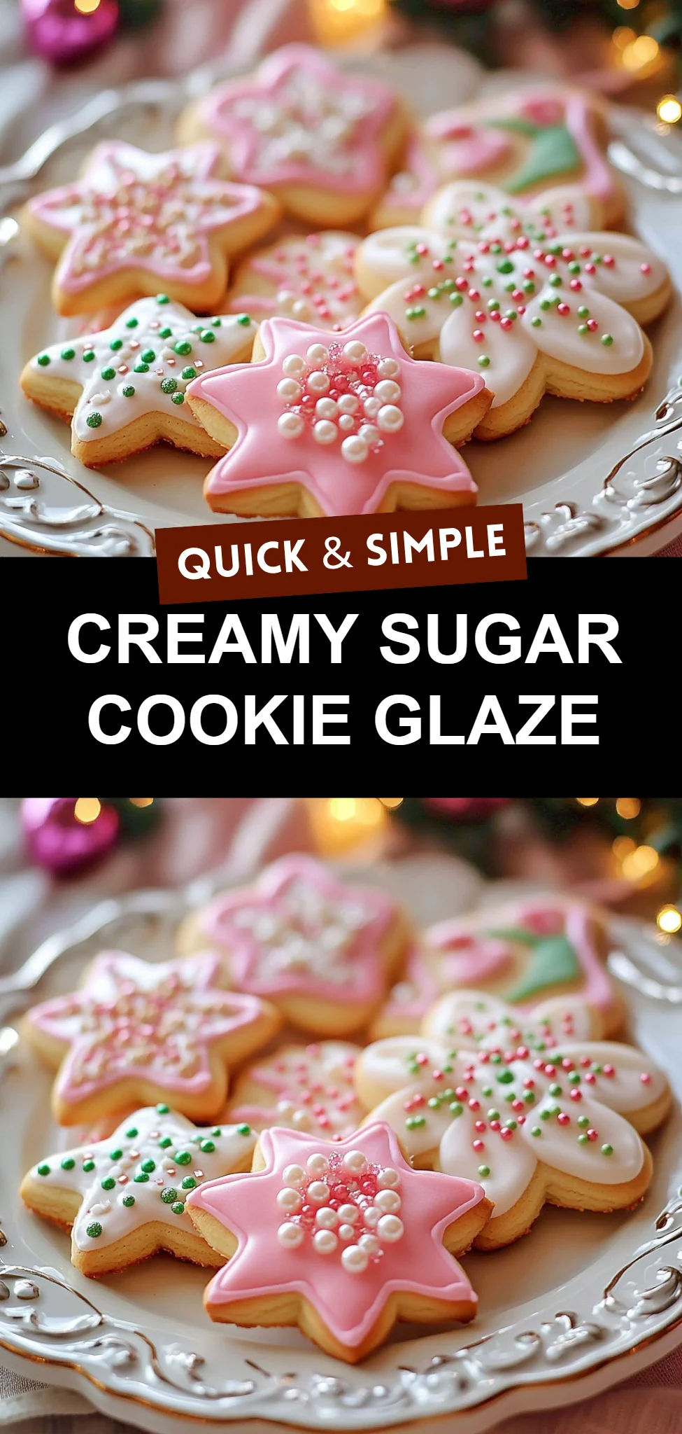 Creamy Sugar Cookie Glaze