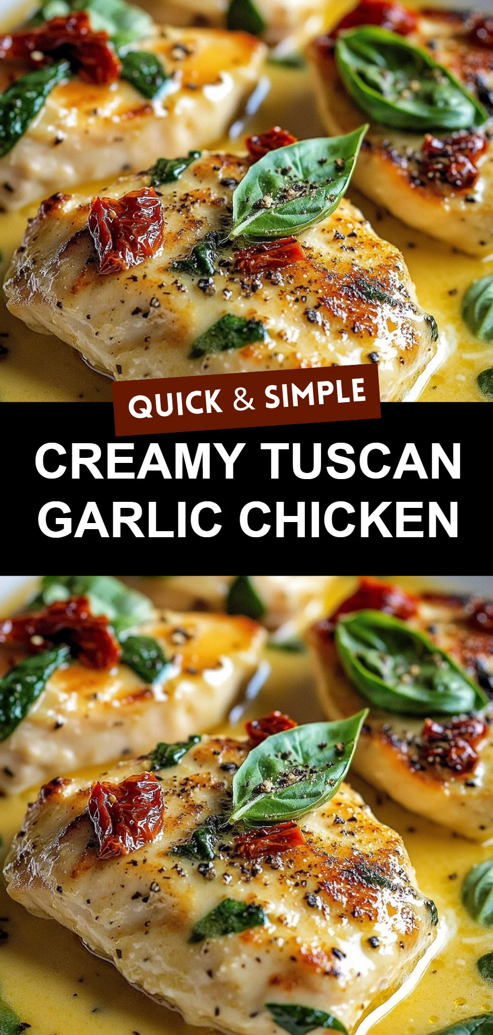 Creamy Tuscan Garlic Chicken