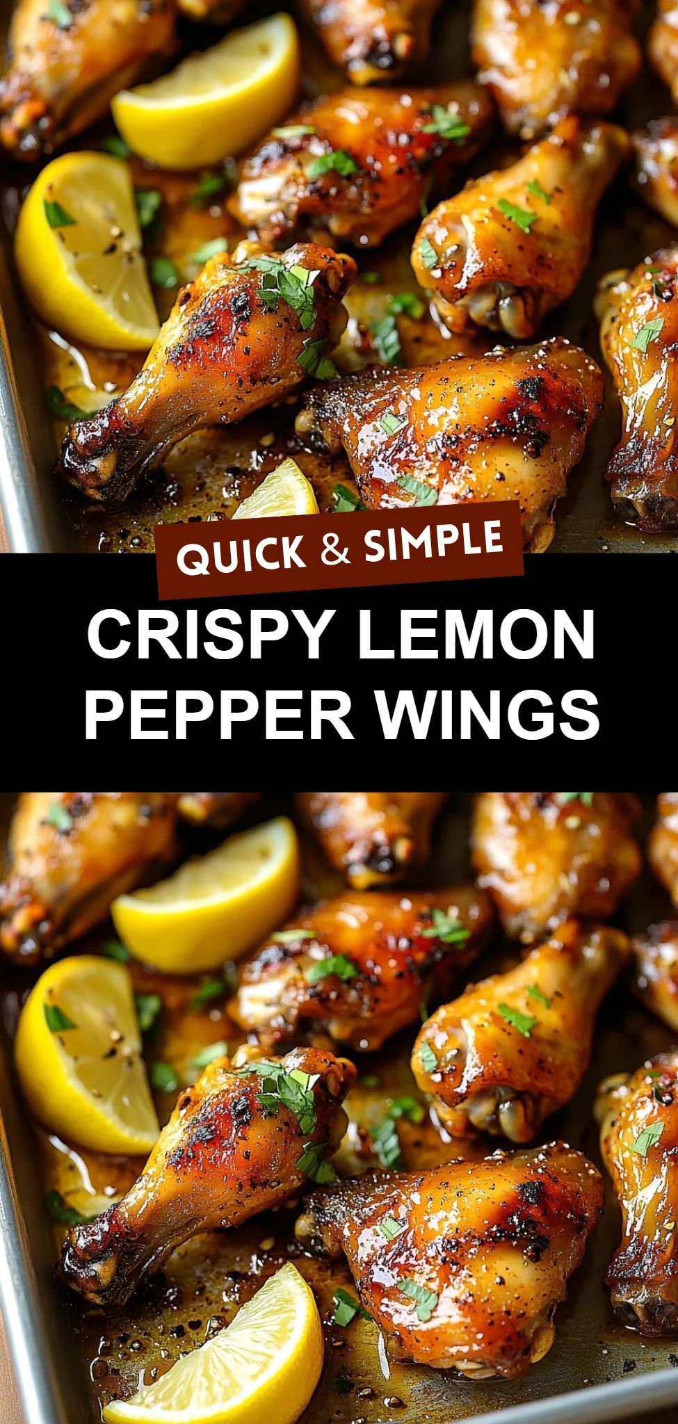 Crispy Lemon Pepper Wings