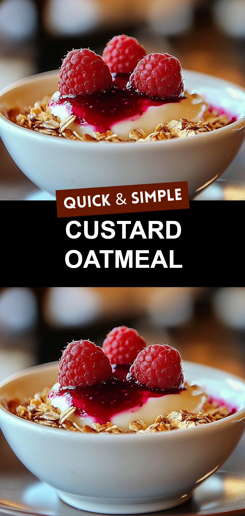 Custard Oatmeal