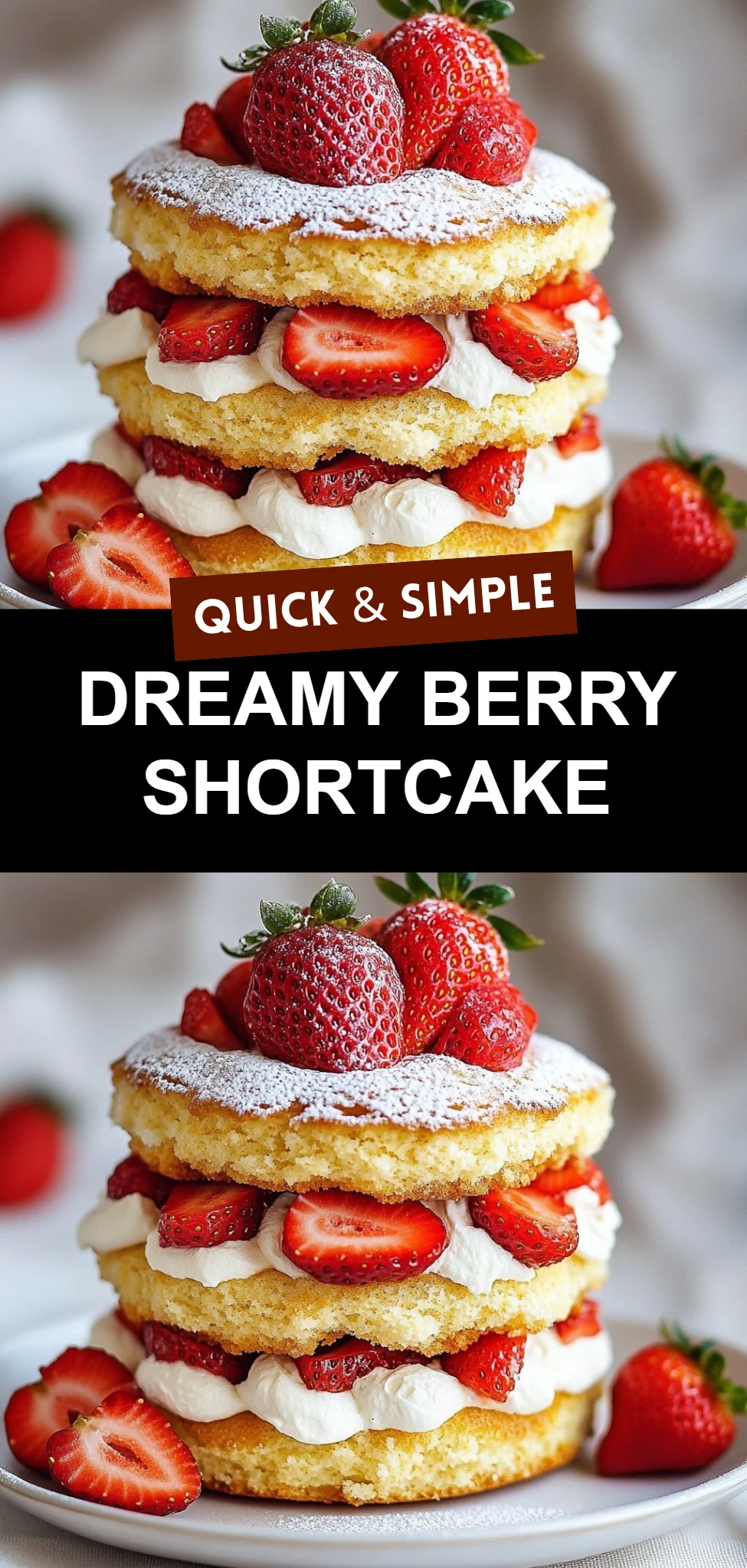 Dreamy Berry Shortcake