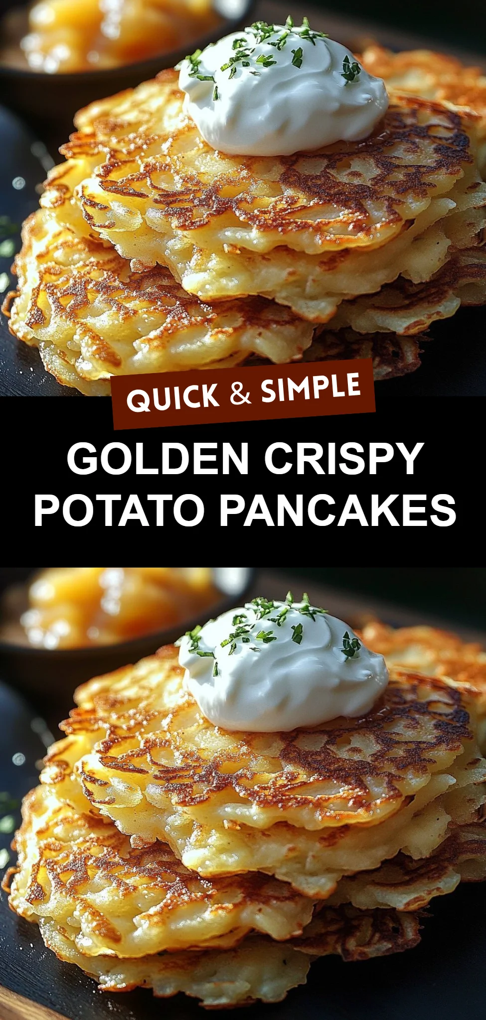 Golden Crispy Potato Pancakes