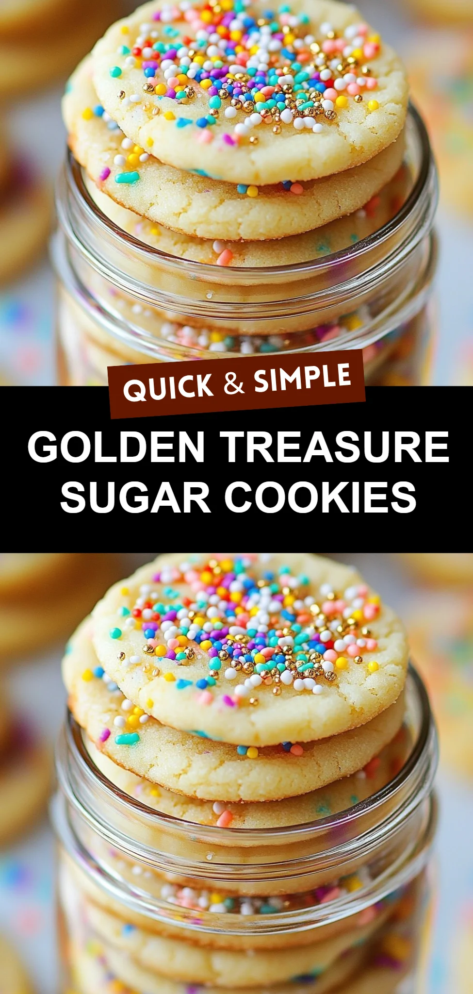 Golden Treasure Sugar Cookies