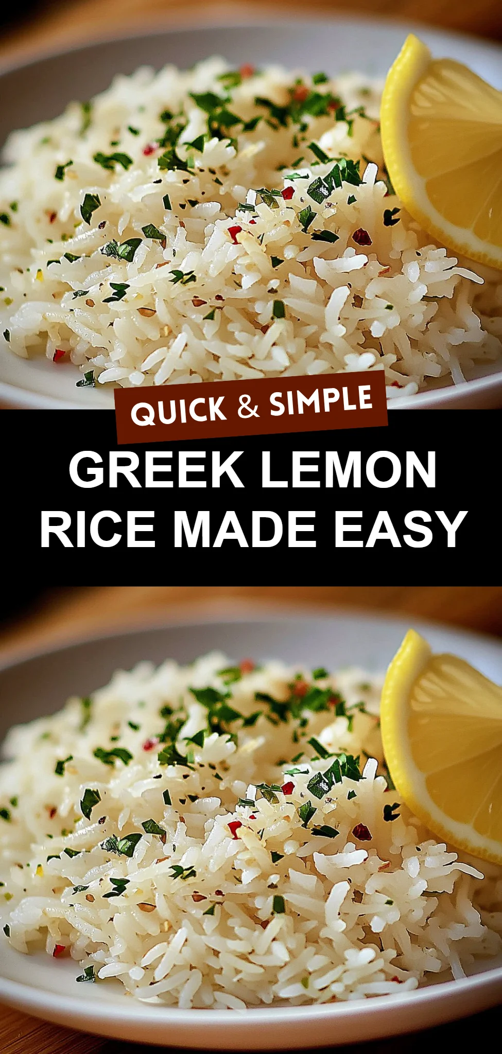 Greek Lemon Rice Made Easy