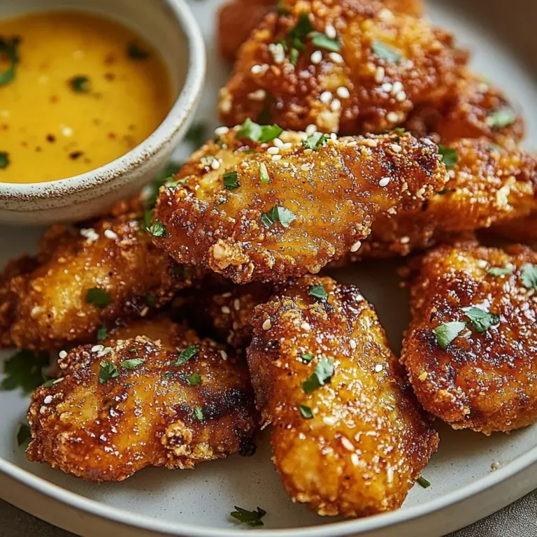 Herbed Greek Chicken Tenders served with fresh herbs and spices