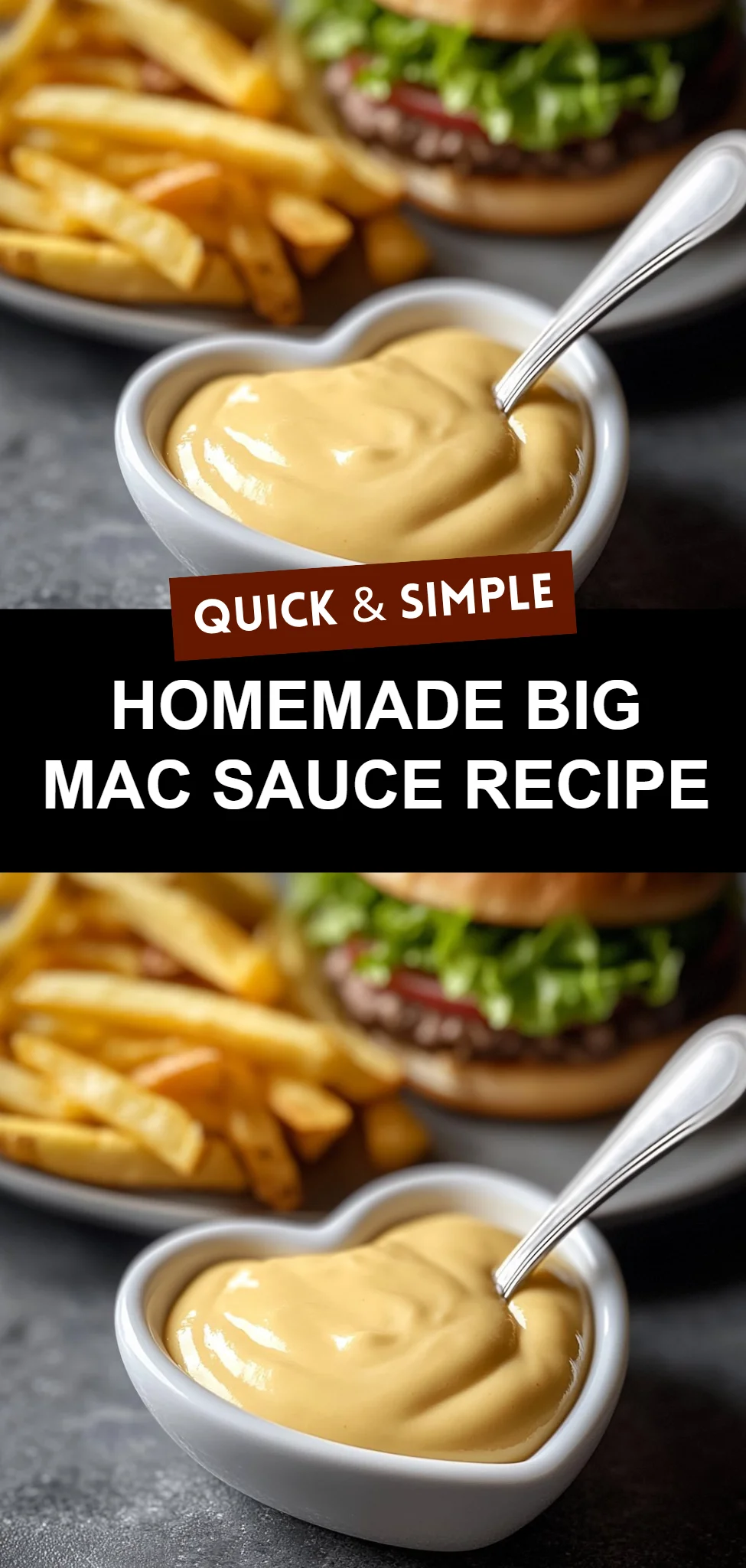 Homemade Big Mac Sauce Recipe