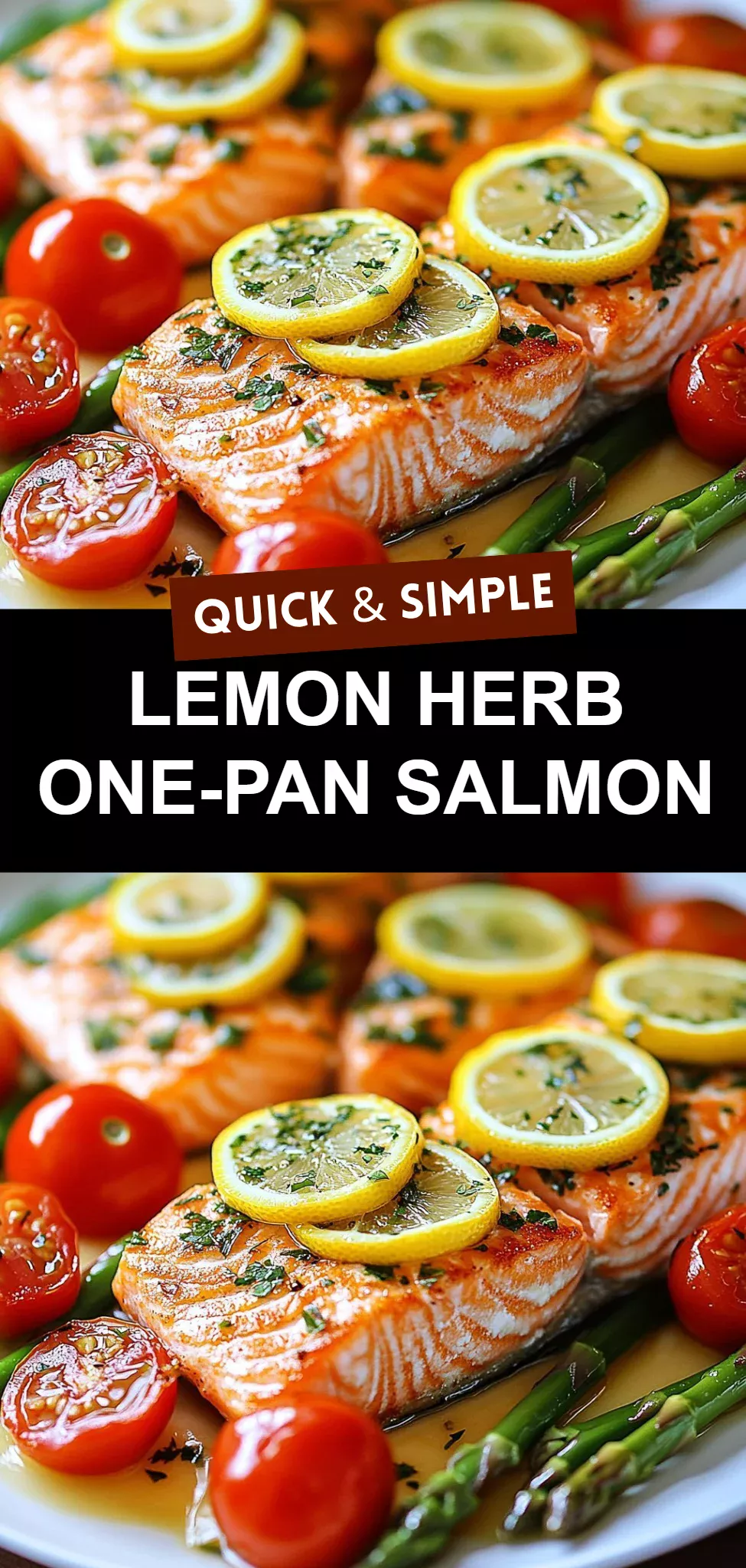 Lemon Herb One-Pan Salmon
