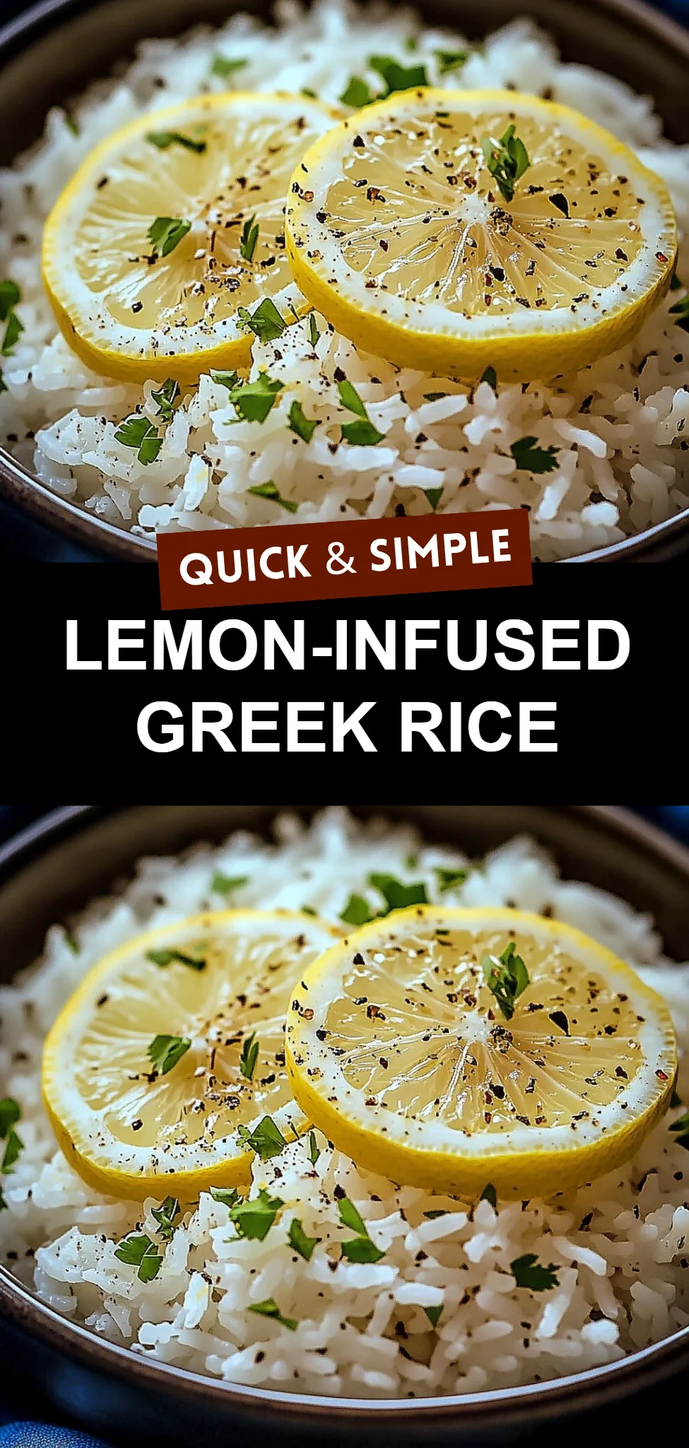 Lemon-Infused Greek Rice