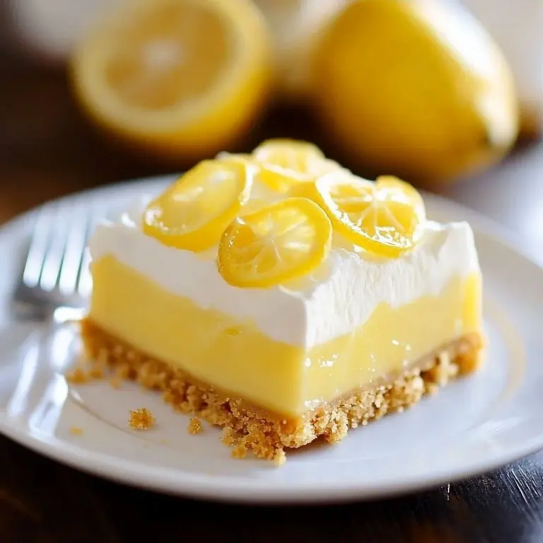 Lemon Oreo Dessert with creamy layers and crunchy cookies