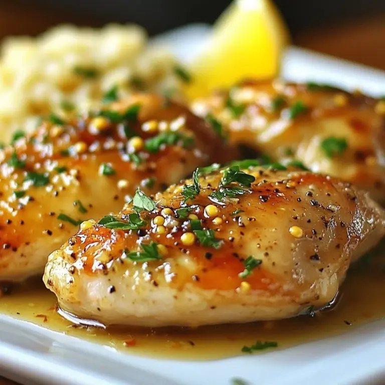 Delicious lemon pepper chicken garnished with herbs and served on a plate
