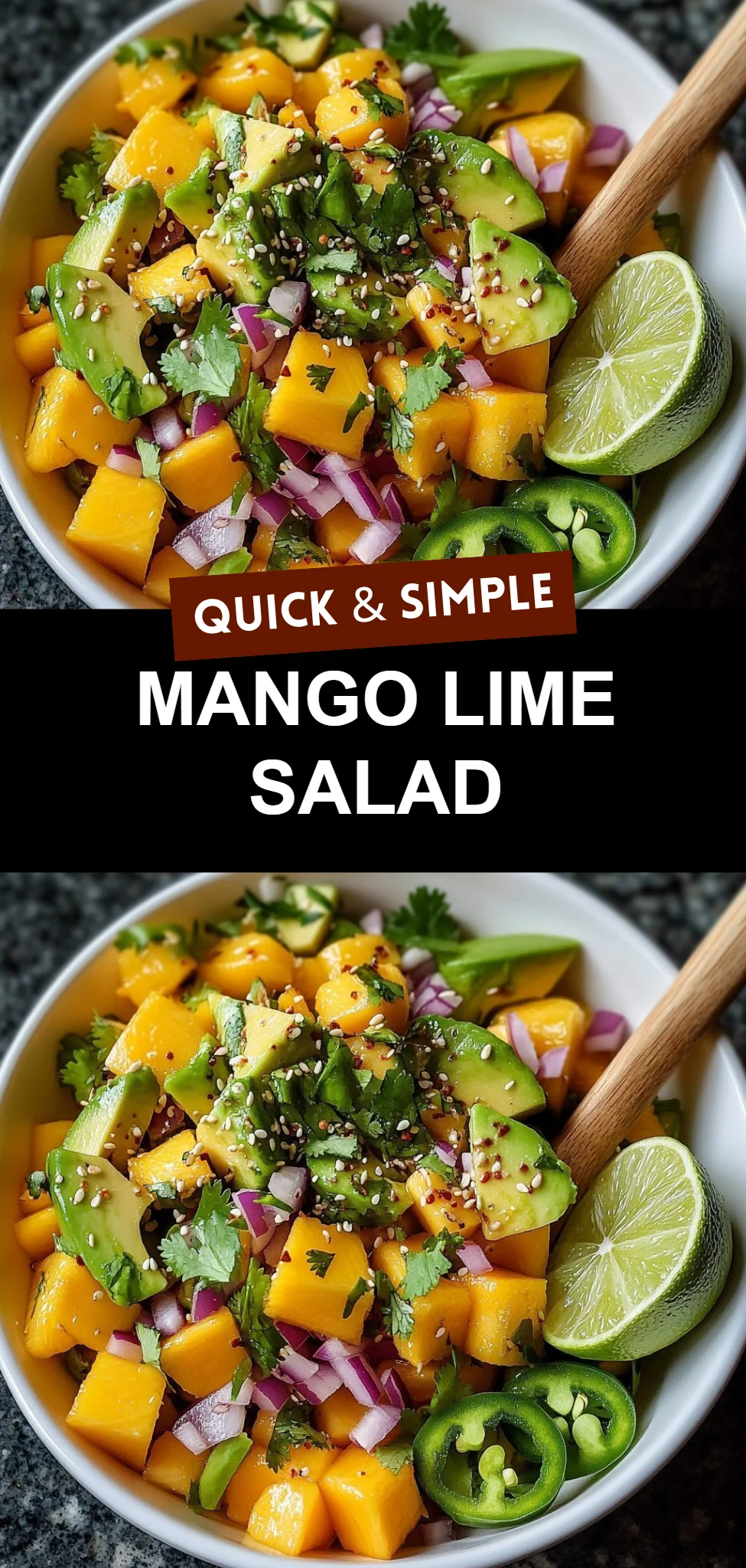 Mango Lime Salad