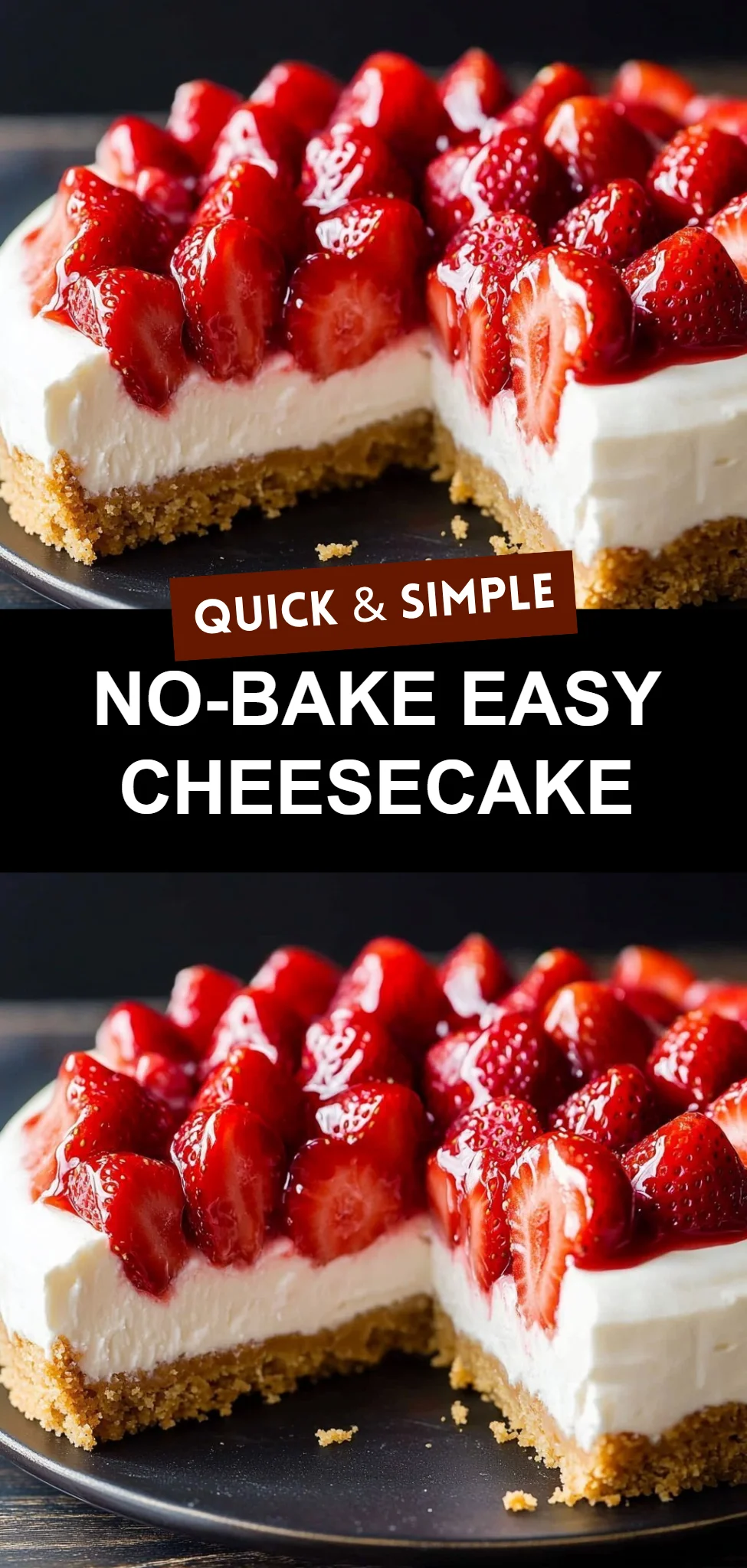 No-Bake Easy Cheesecake