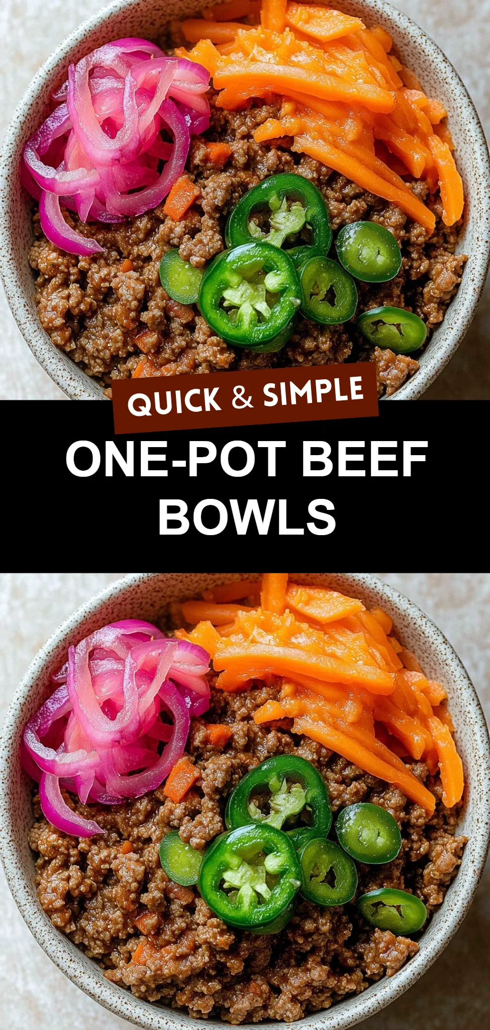 One-Pot Beef Bowls