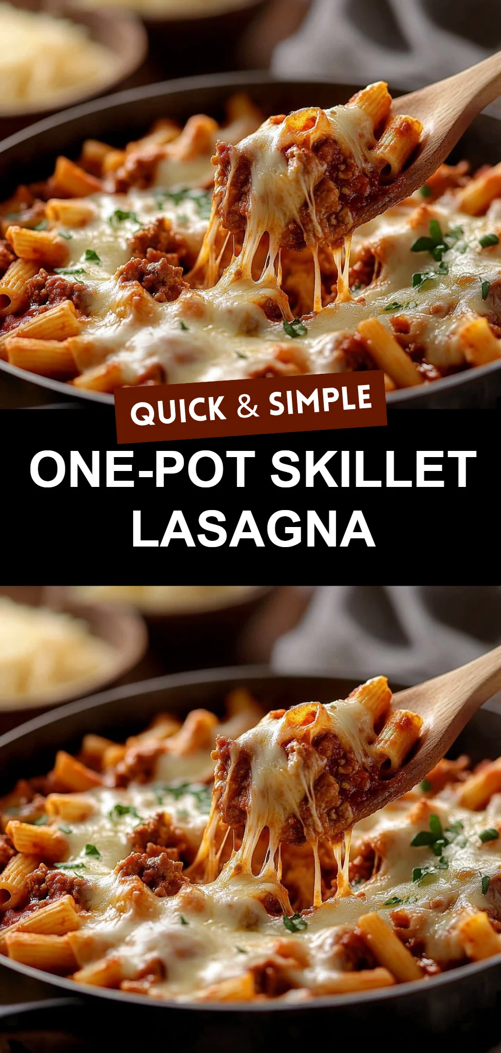 One-Pot Skillet Lasagna