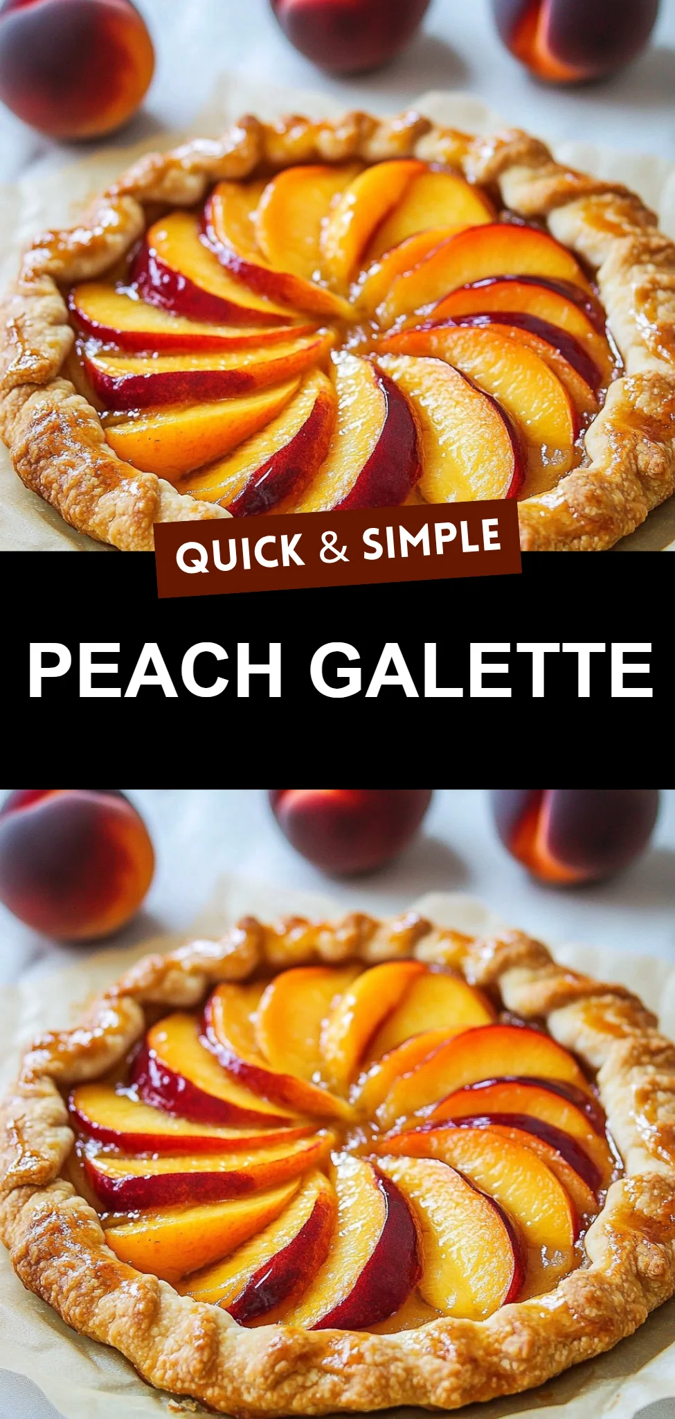 Peach Galette