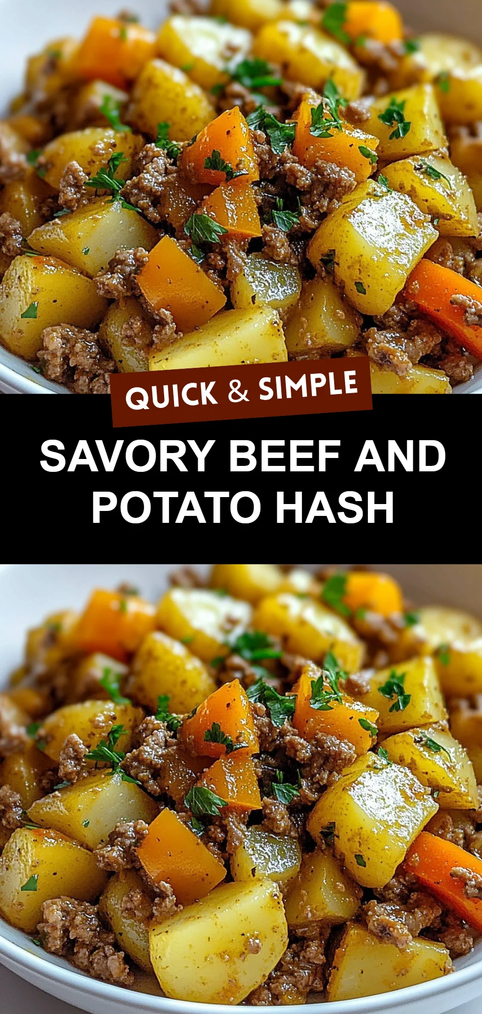 Savory Beef and Potato Hash