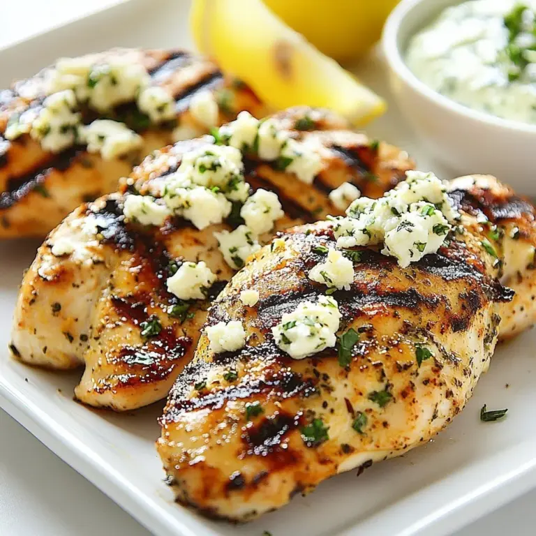 Savory Greek chicken tenders garnished with herbs and spices.