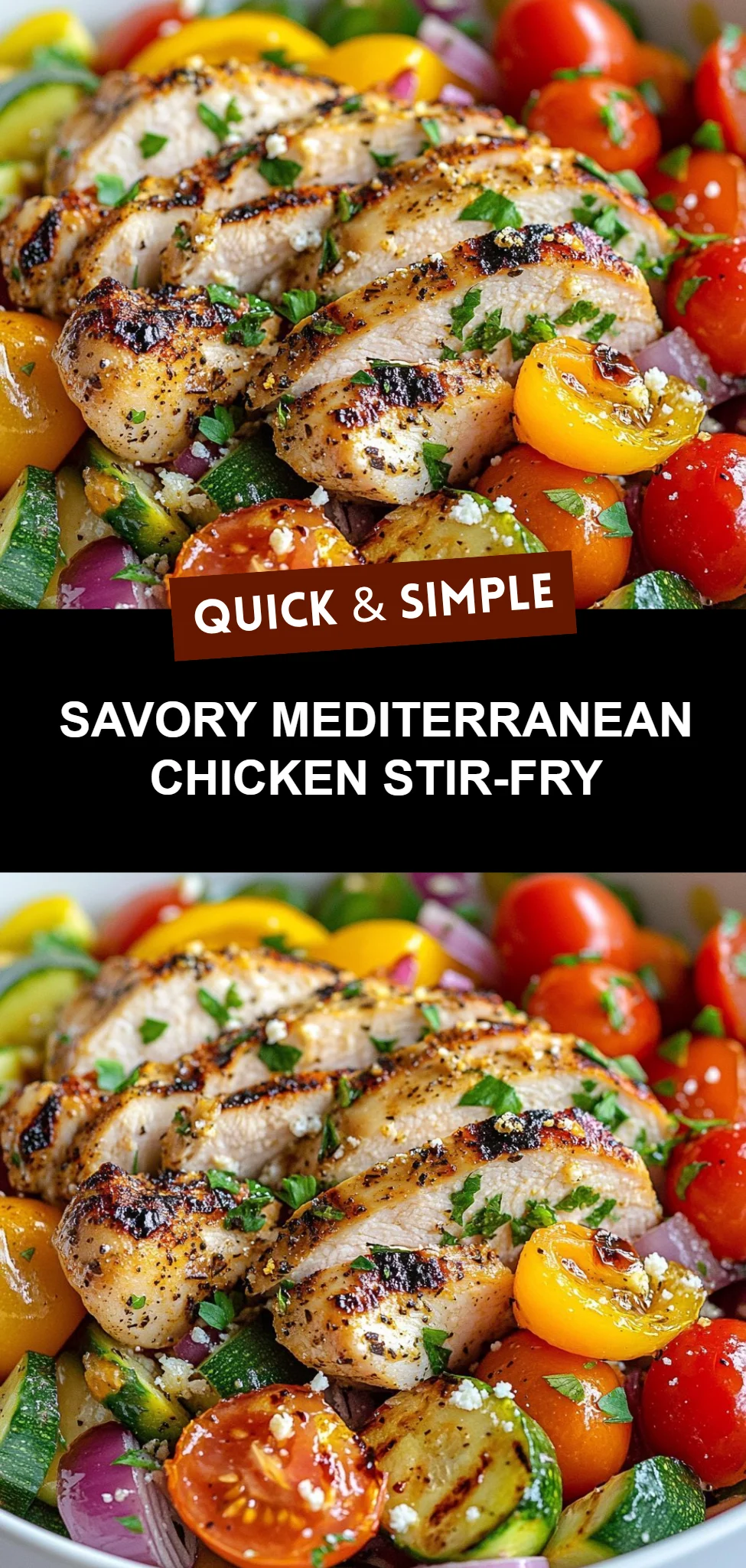 Savory Mediterranean Chicken Stir-Fry