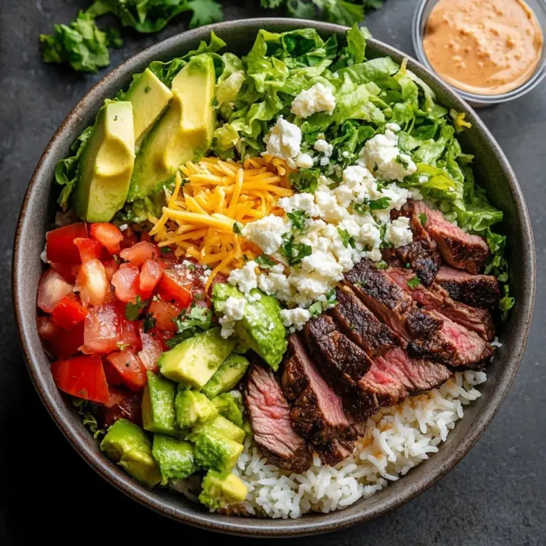 Delicious Sizzling Beef Bowls served hot with fresh vegetables and rice