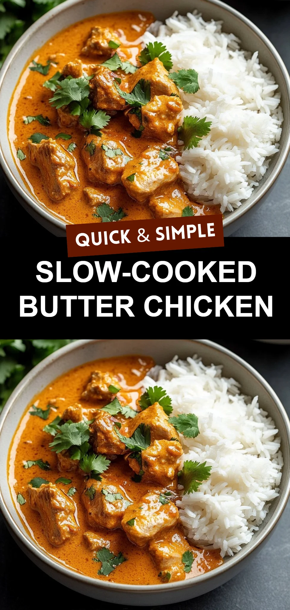 Slow-Cooked Butter Chicken