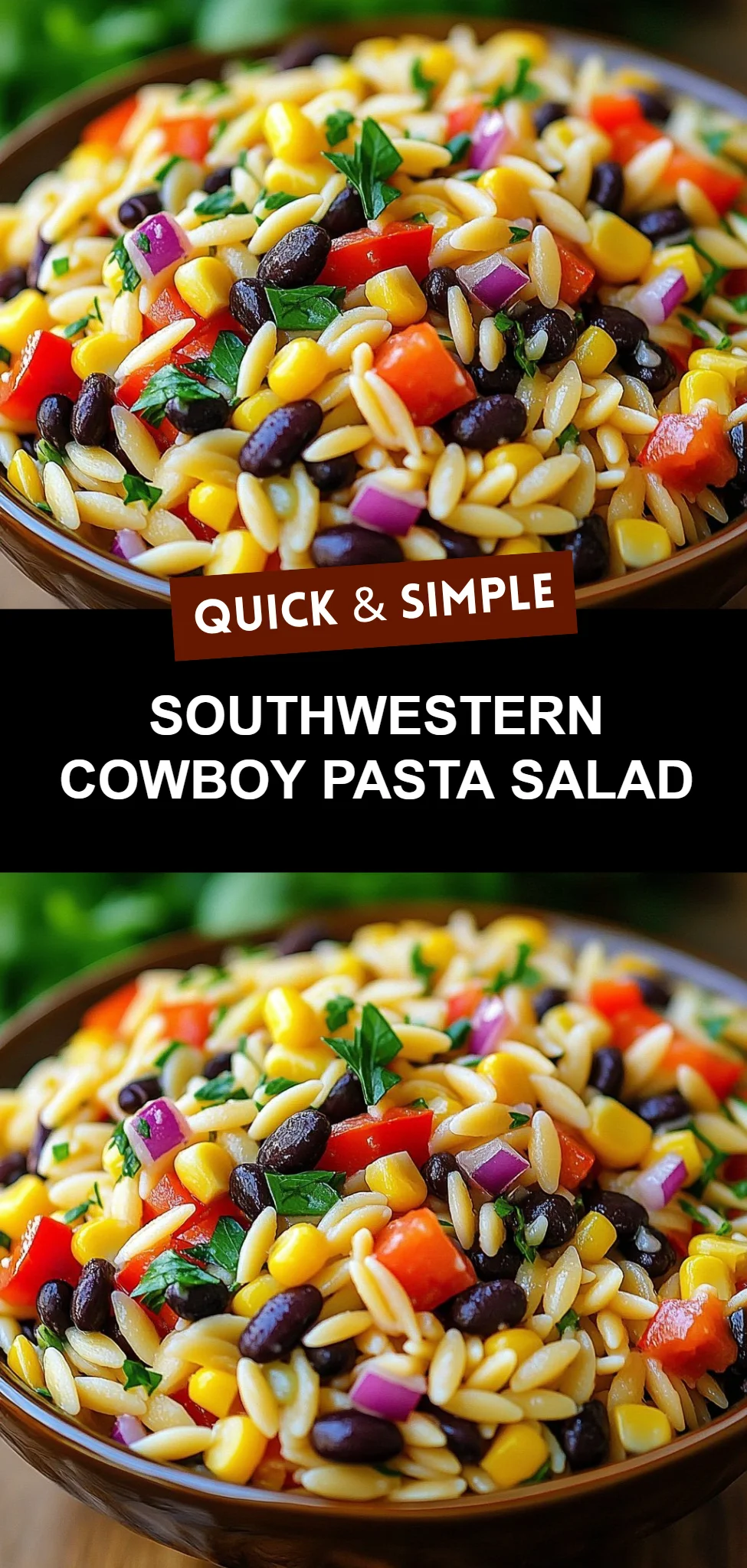Southwestern Cowboy Pasta Salad