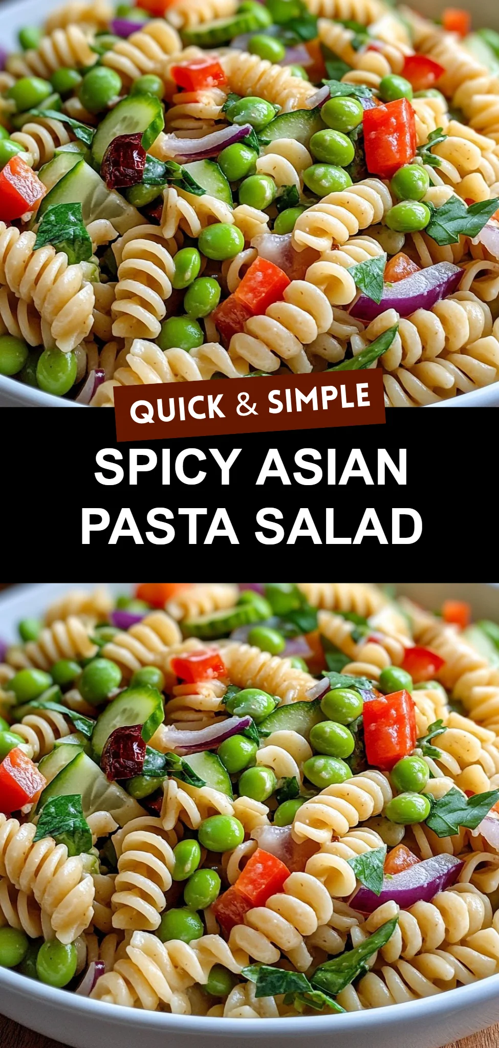 Spicy Asian Pasta Salad