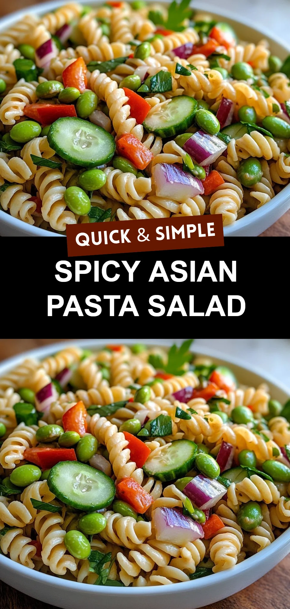 Spicy Asian Pasta Salad