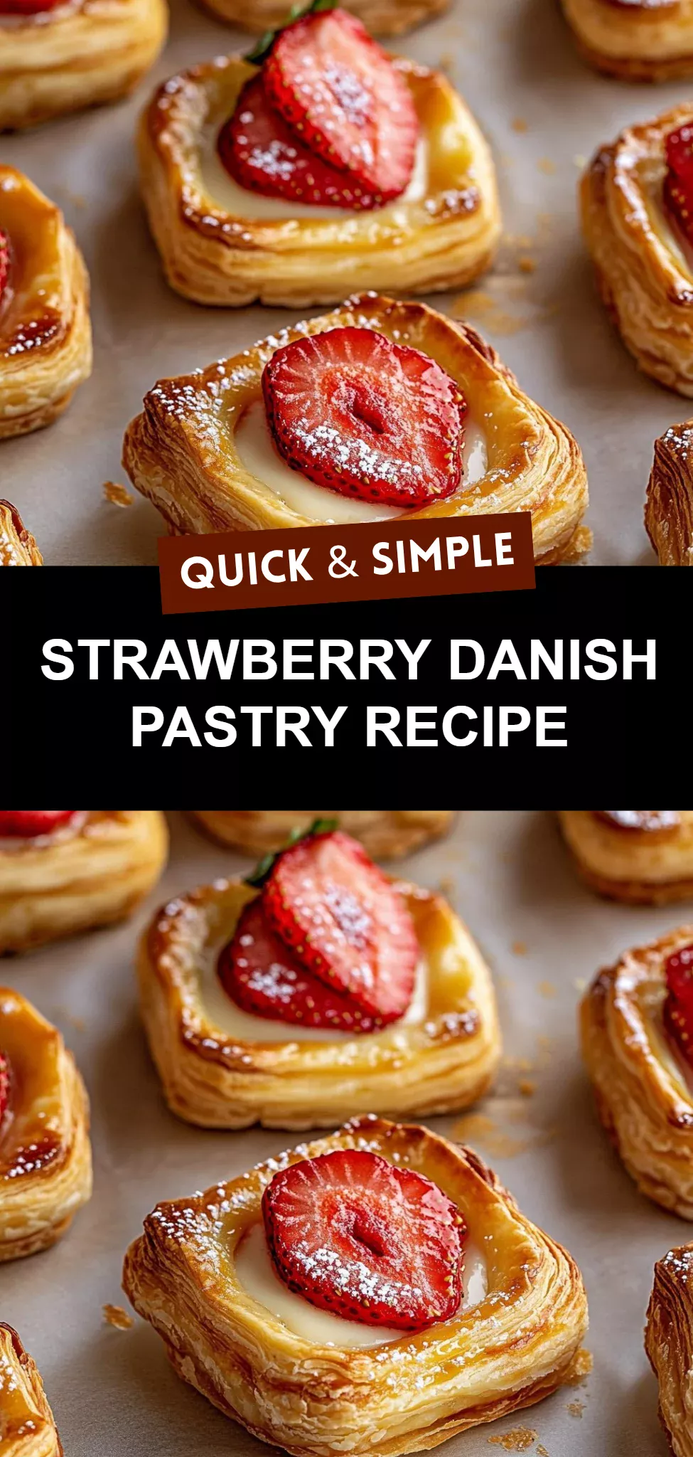 Strawberry Danish Pastry Recipe