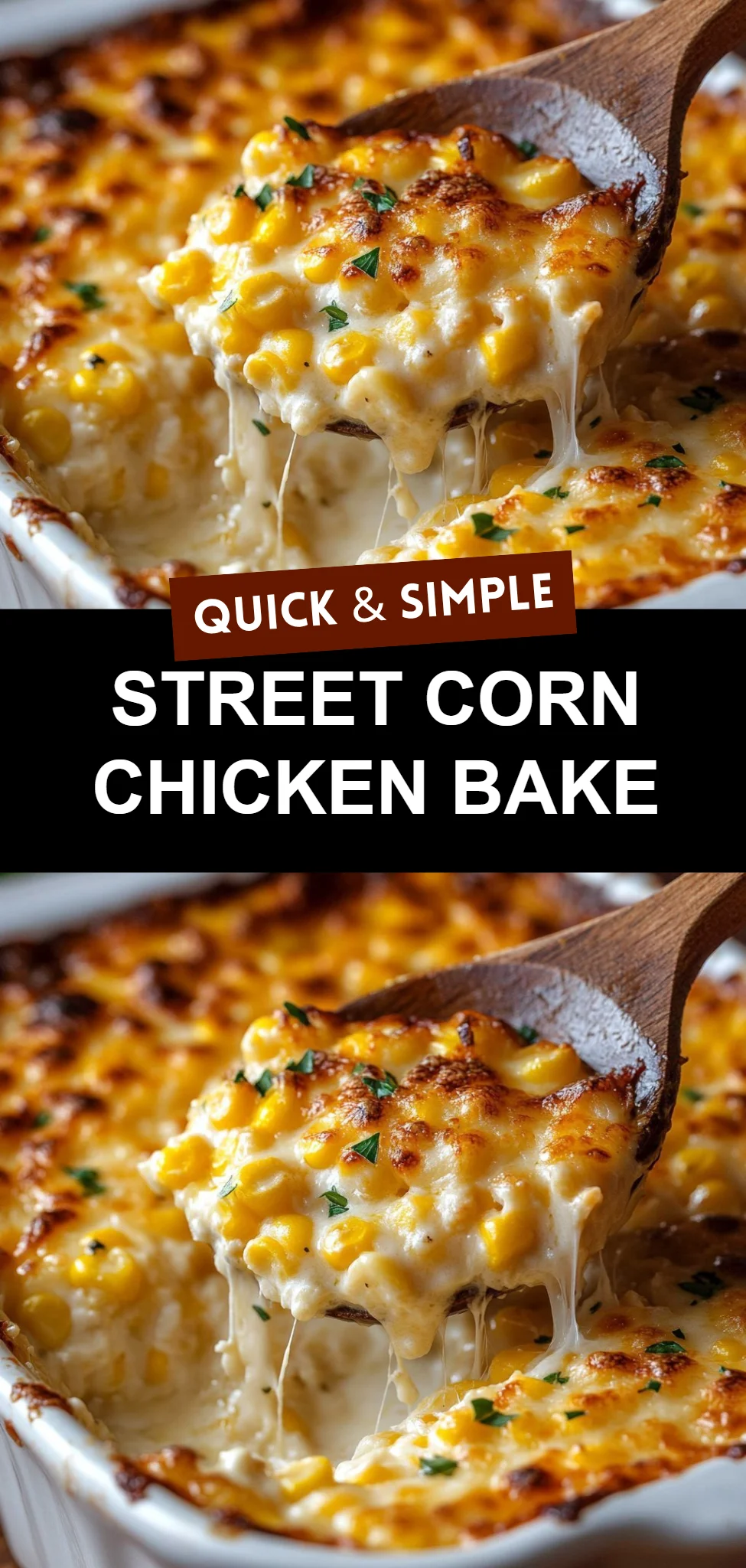 Street Corn Chicken Bake