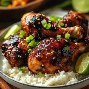 Delicious traditional Hawaiian Huli Huli Chicken cooked with a flavorful marinade.