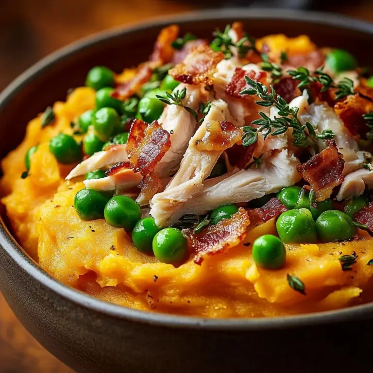 Delicious Turkey and Mashed Potato Pie served in a pie dish