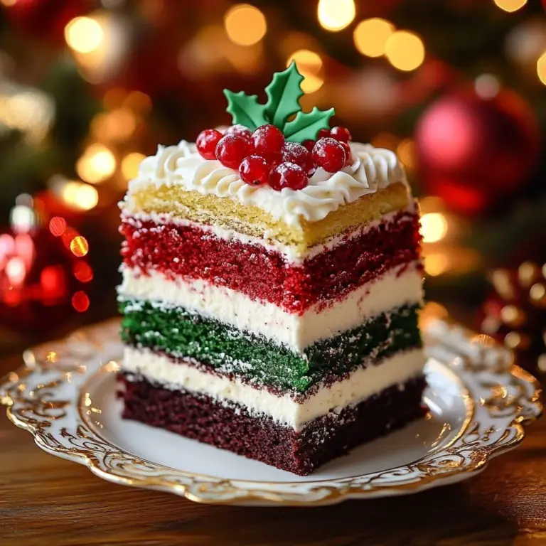 A stunning vibrant rainbow layer cake showcasing multiple colorful layers.